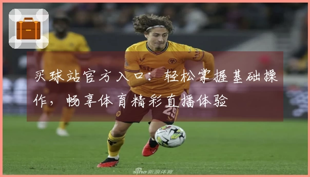买球站官方入口：轻松掌握基础操作，畅享体育精彩直播体验
