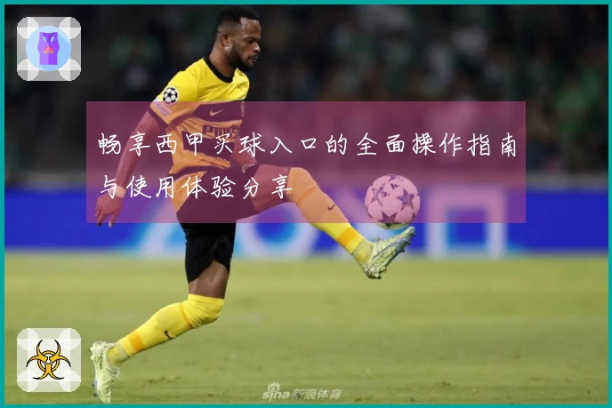 畅享西甲买球入口的全面操作指南与使用体验分享